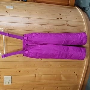 Girls pink snow pants by george